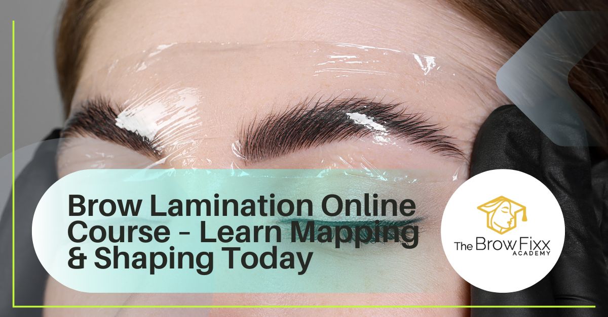 brow lamination online course shaping today