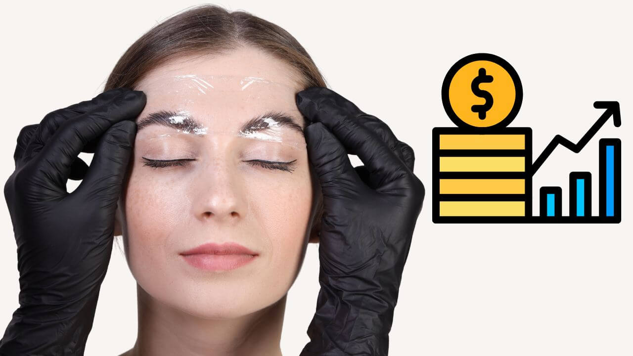 brow lamination make more money offering service