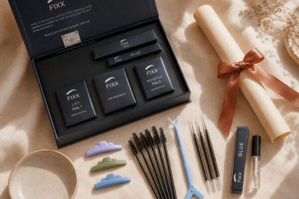 Online lash lift course with professional training and certificate of completion